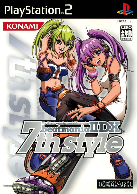 BeatMania IIDX 7th Style box art for Playstation 2
